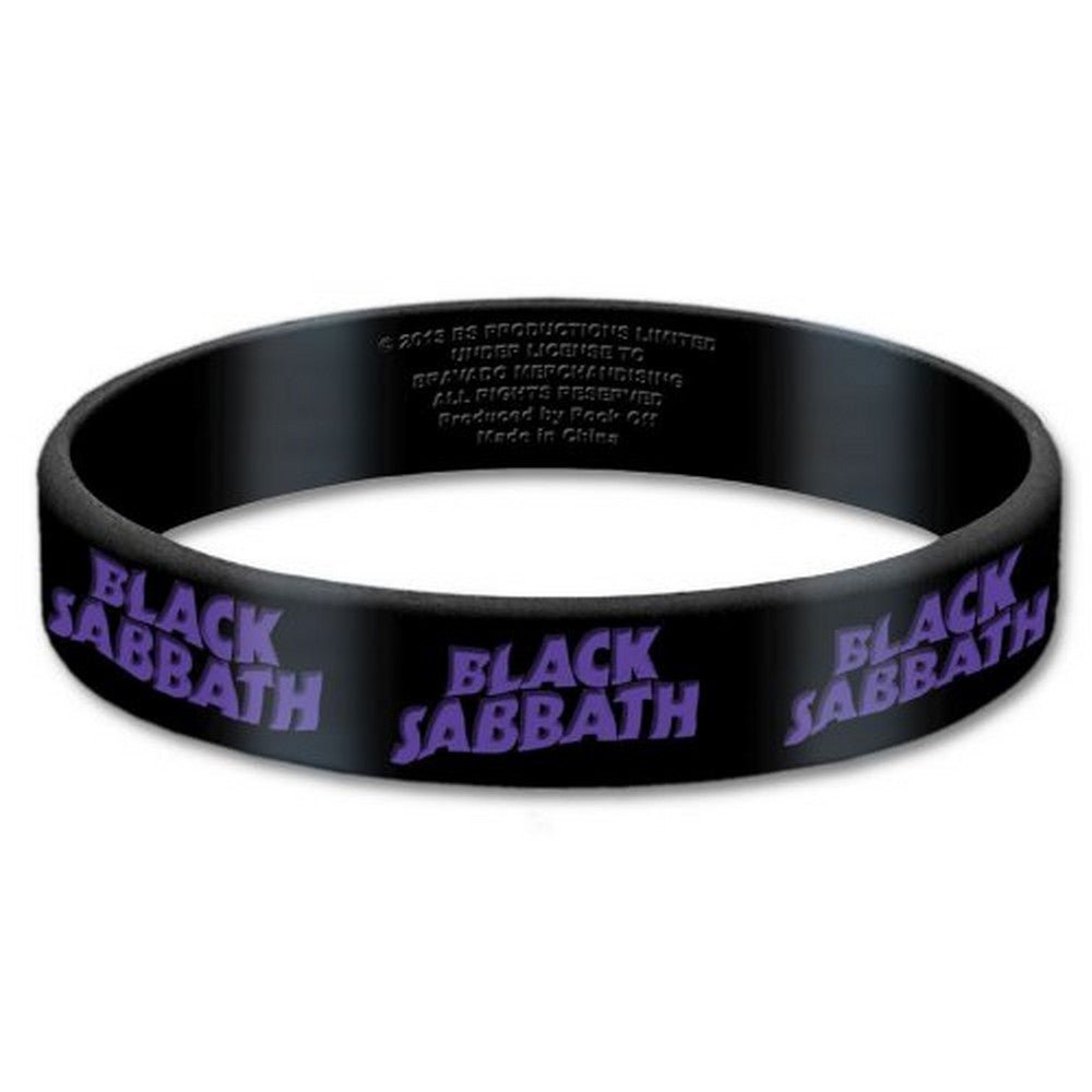 BLACK SABBATH ブラックサバス (OZZY OSBOURNE 追悼 ) - Logo / リストバンド - PGS